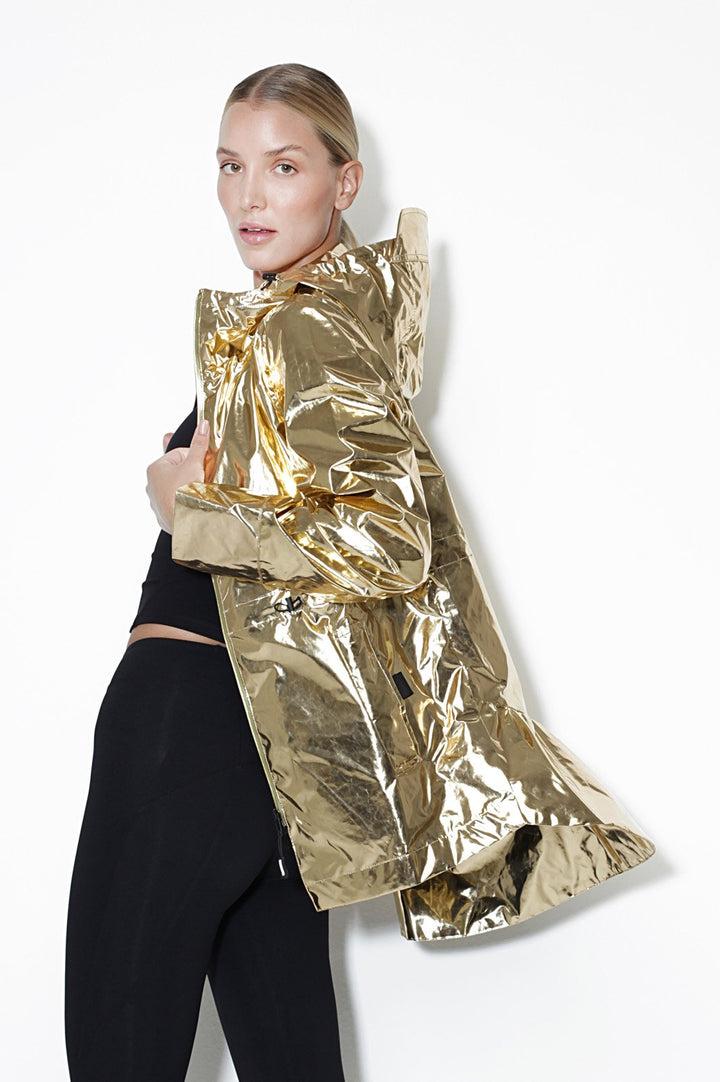Sàpopa Scudo 2.0 Gold Nylon Windbreaker Convenienza