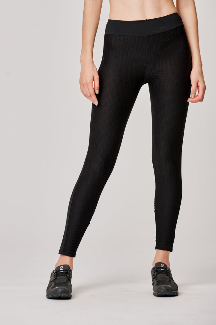 Sàpopa Lalla 3D Texture Yellow Leggings 2025
