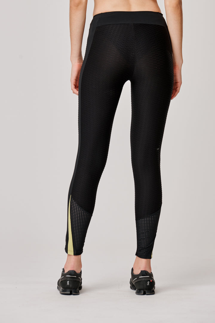 Sàpopa Lalla 3D Texture Yellow Leggings 2025