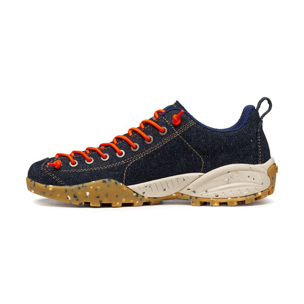 Scarpa MOJITO PLANET DENIM Sustainable recycled denim fabric sneaker Vendita Economica