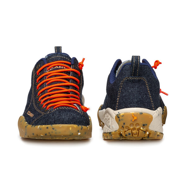 Scarpa MOJITO PLANET DENIM Sustainable recycled denim fabric sneaker Vendita Economica