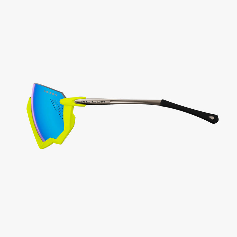 Scicon Aerojet Occhiali Ciclismo Giallo Fluo/Blu Affare Del Giorno