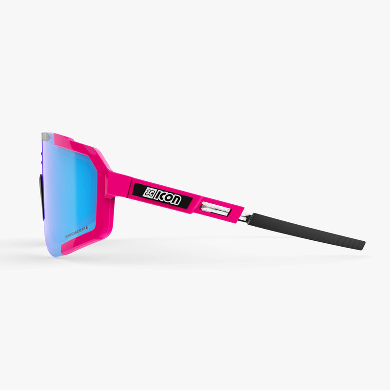 Scicon Occhiali Sportivi Aeroscope Rosa Fluo/Blu Sconto