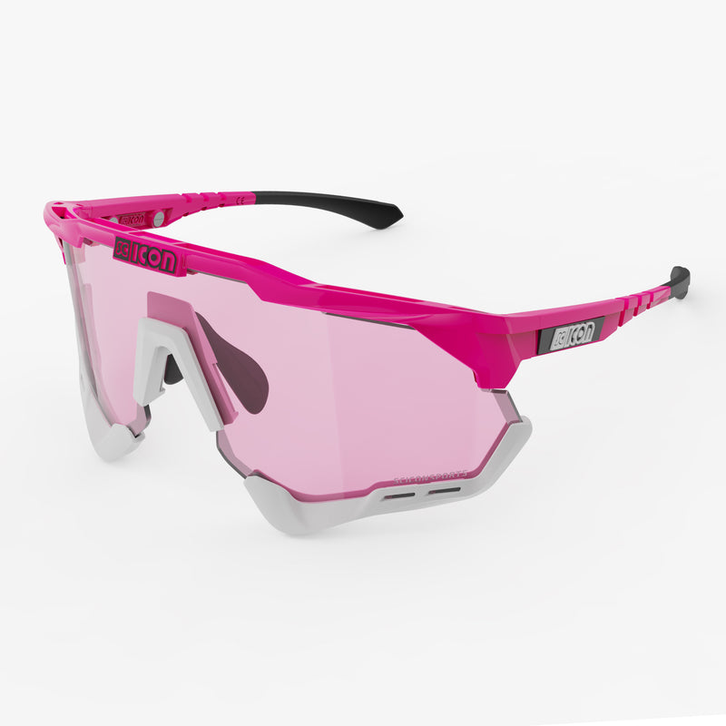 Scicon Aeroshade XL Occhiali Ciclismo Rosa Fluo/Blu Offerta
