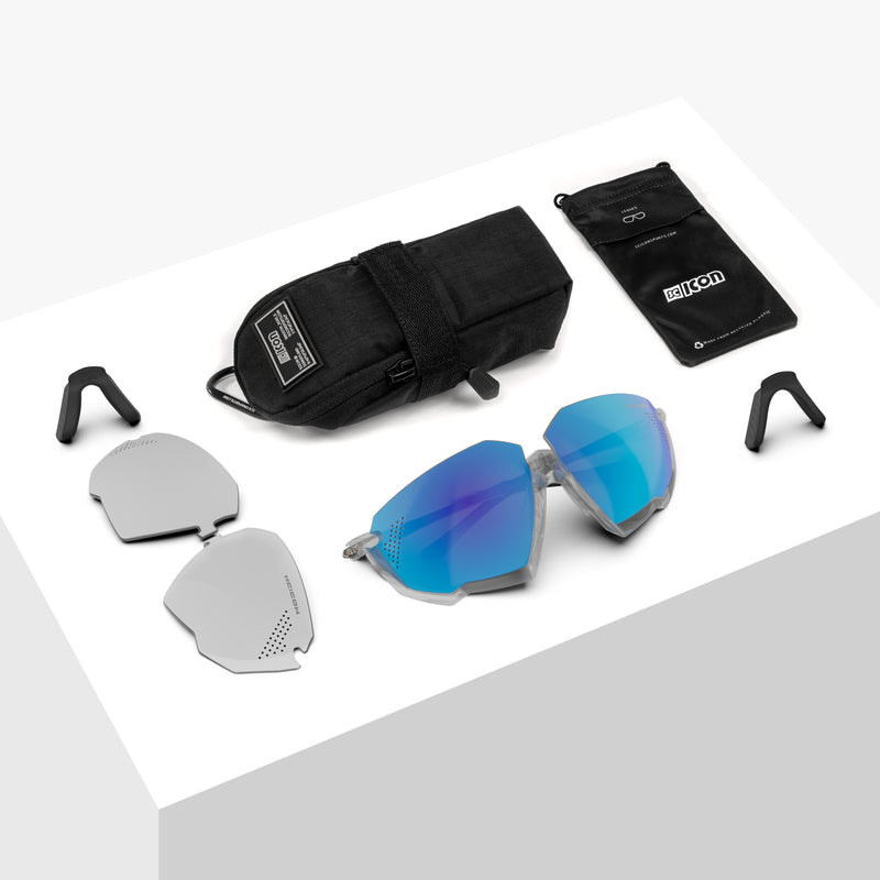 Scicon Aerojet Occhiali Ciclismo Cristallo/Blu Offerte