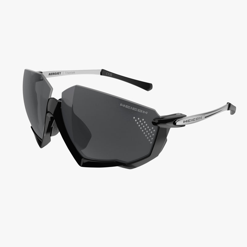 Scicon Aerojet Occhiali Ciclismo Nero/Argento