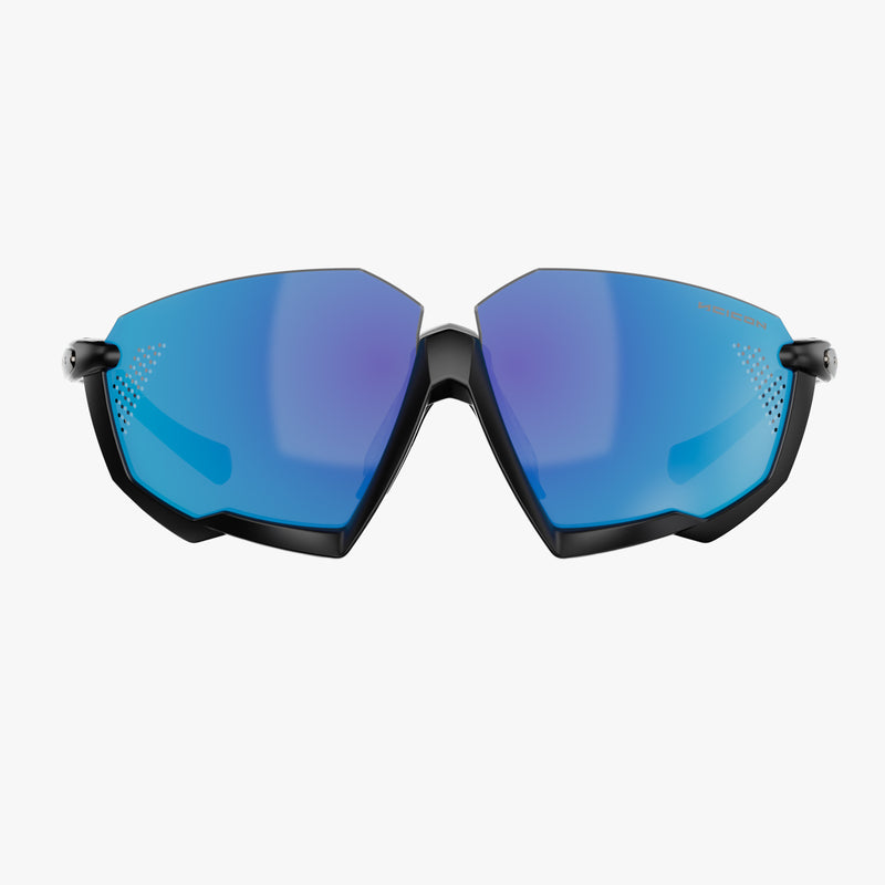 Scicon Aerojet Occhiali Ciclismo Nero/Blu Sconto