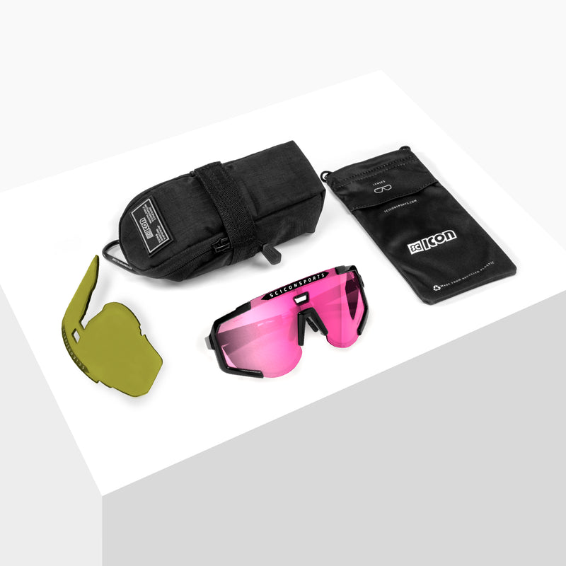 Scicon Occhiali Sportivi Aeroscope Antracite/Rosa Offerte