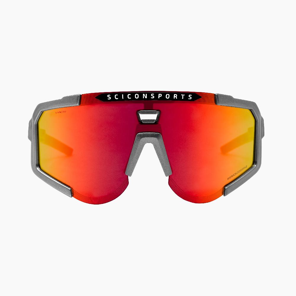 Scicon Occhiali Sportivi Aeroscope Antracite/Rosso Vendita Economica