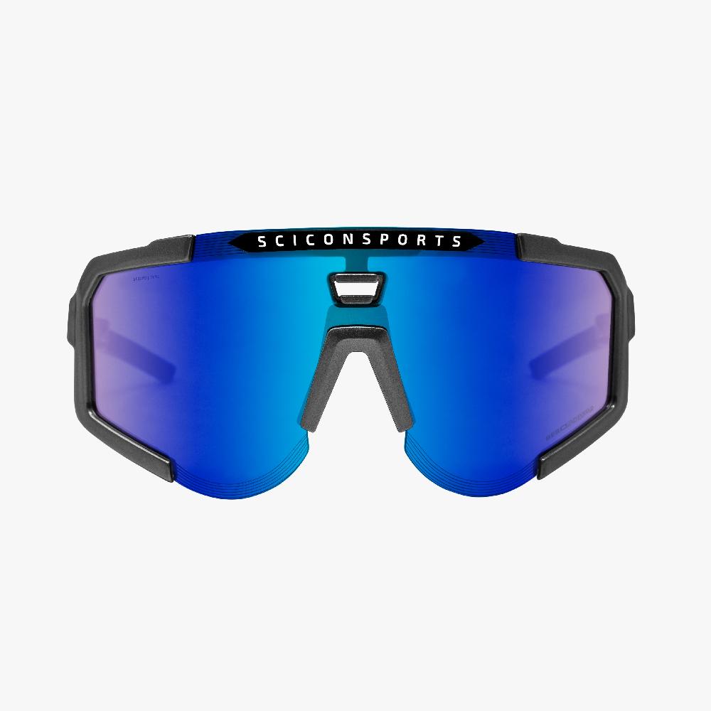 Scicon Occhiali Sportivi Aeroscope Antracite/Blu Saldi Di Fabbrica
