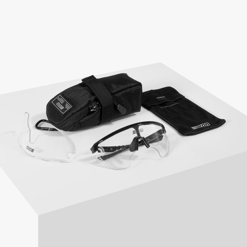 Scicon Occhiali Sportivi Aerowing Lamon Carbon/Lente Argento Promozione