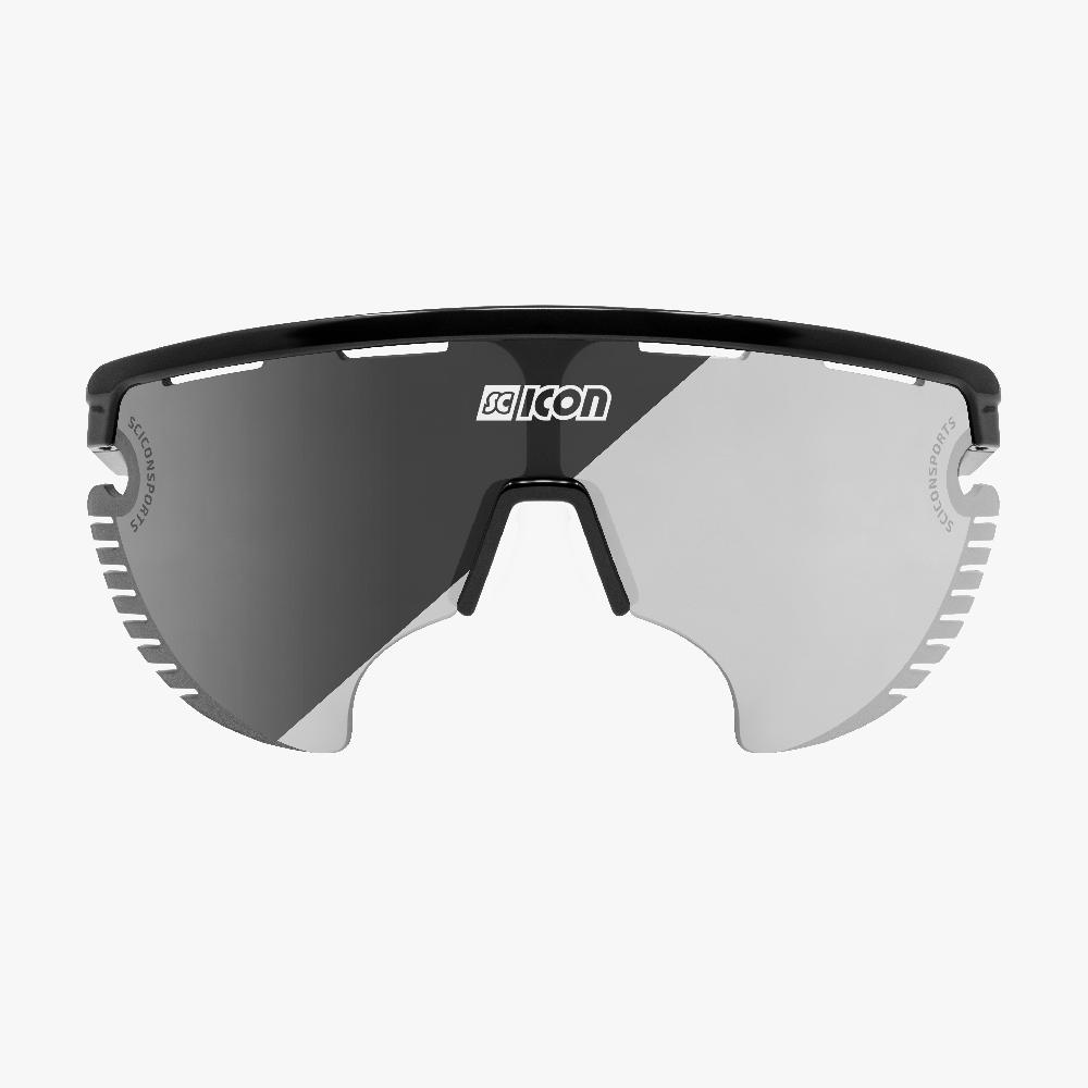 Scicon Occhiali Sportivi Aerowing Lamon Neri/Lente Argento Sottocosto