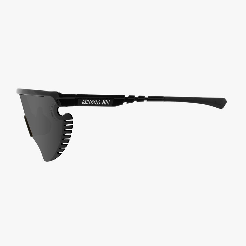 Scicon Occhiali Sportivi Aerowing Lamon Neri/Lente Argento Sottocosto