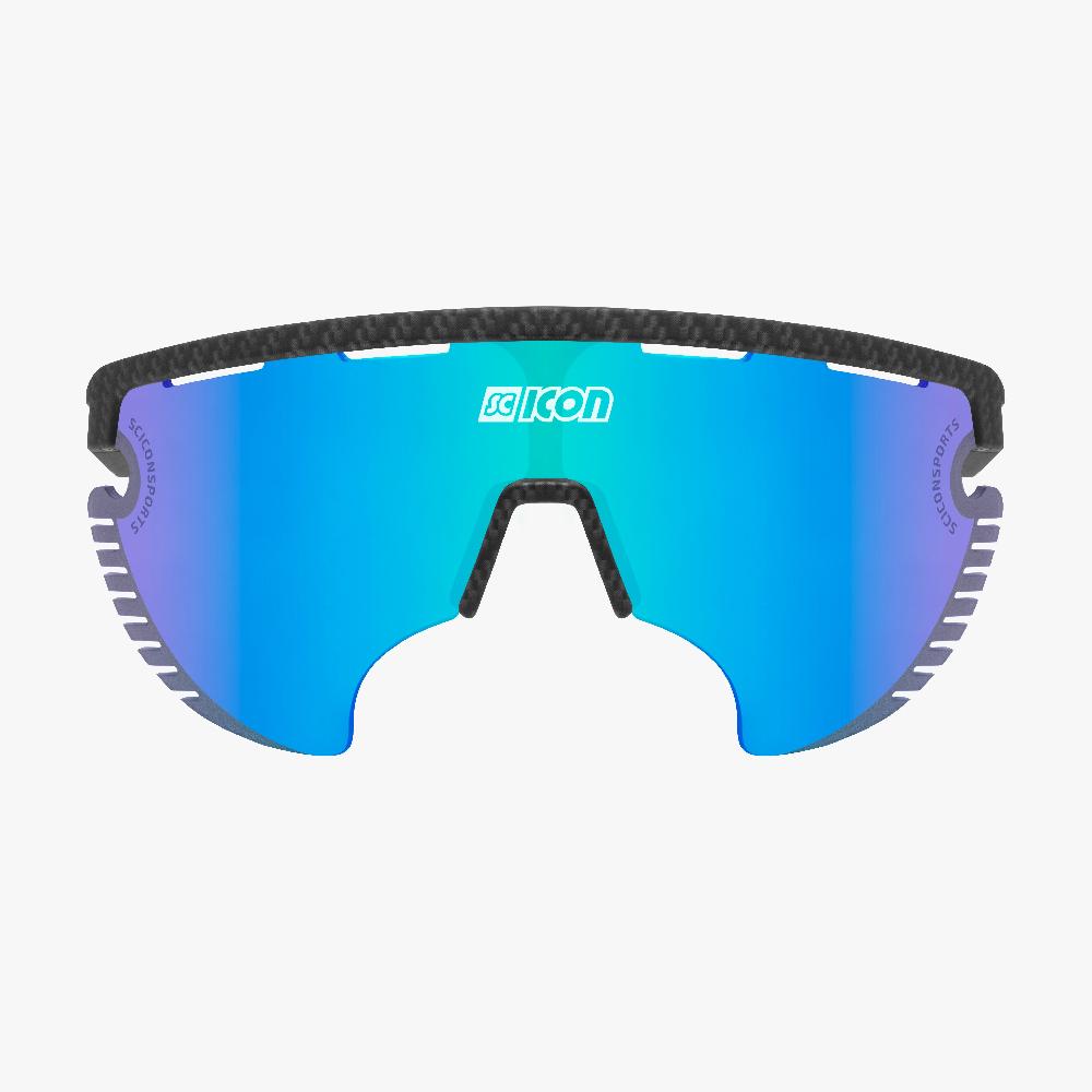 Scicon Occhiali Sportivi Aerowing Lamon Carbon/Lente Blu Specchiata I Più Venduti