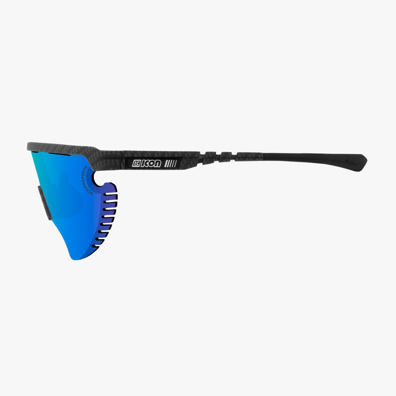 Scicon Occhiali Sportivi Aerowing Lamon Carbon/Lente Blu Specchiata I Più Venduti
