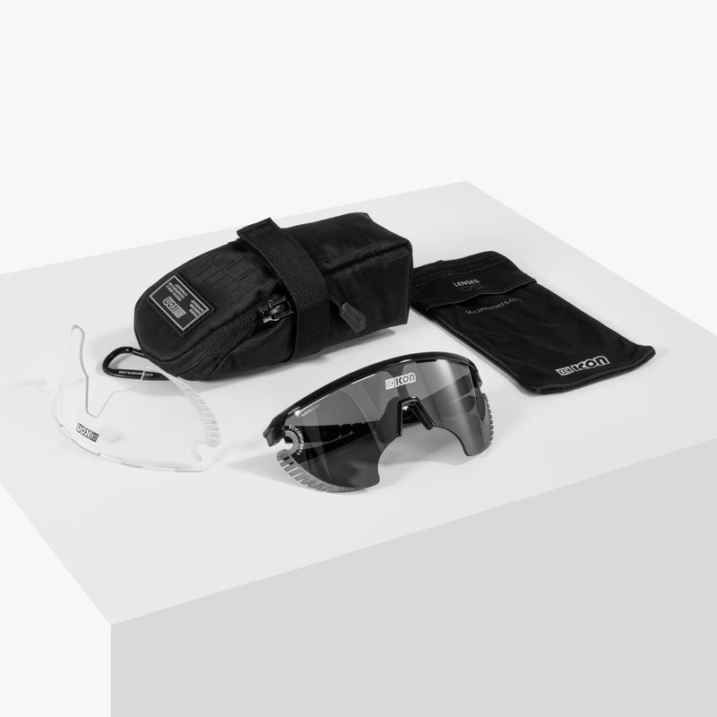 Scicon Occhiali Aerowing Lamon Bianchi/Lente Argento Specchiata Qualità