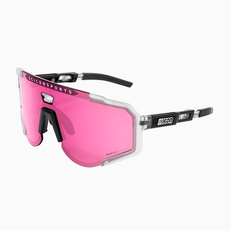 Scicon Occhiali Sportivi Aeroscope Cristallo/Rosa Moda