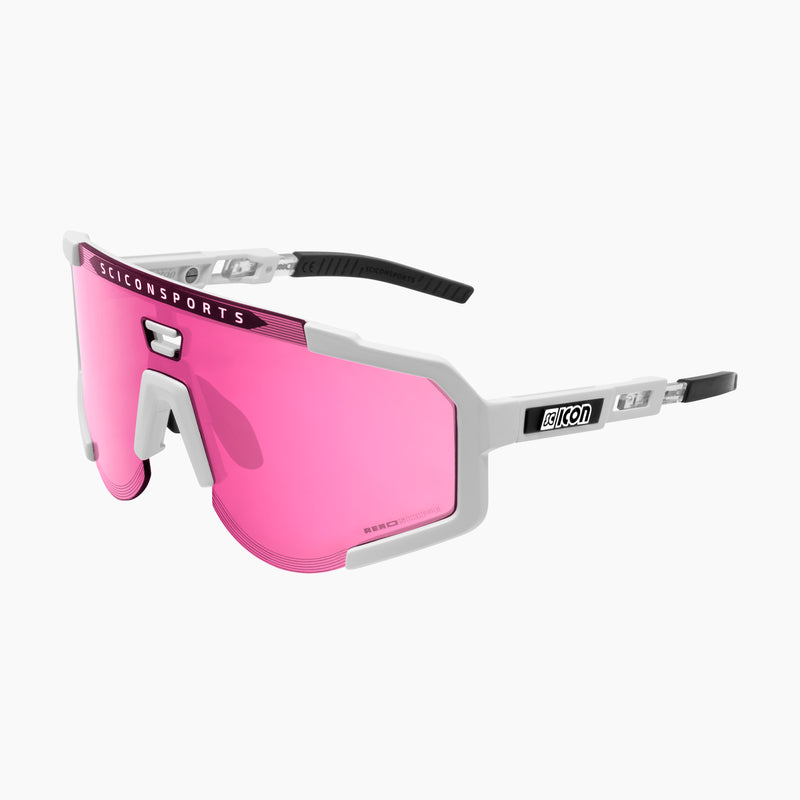 Scicon Occhiali Sportivi Aeroscope Bianco/Rosa 2025