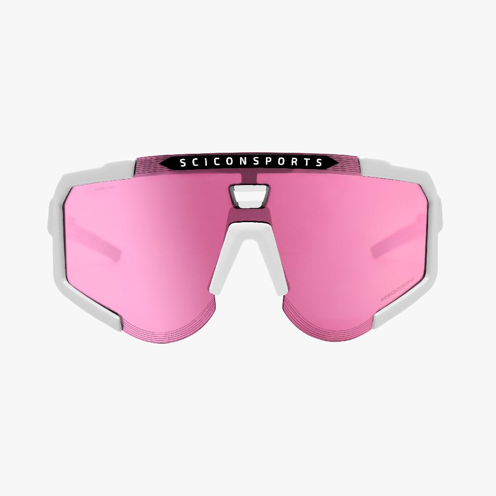 Scicon Occhiali Sportivi Aeroscope Bianco/Rosa 2025