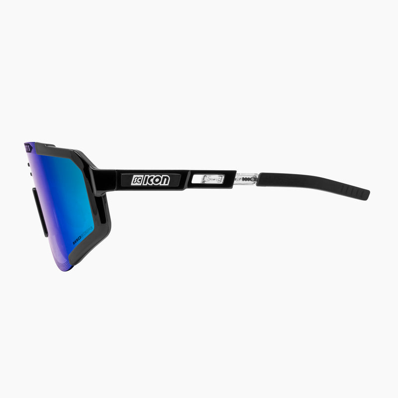 Scicon Occhiali Sportivi Aeroscope Nero/Blu In Linea