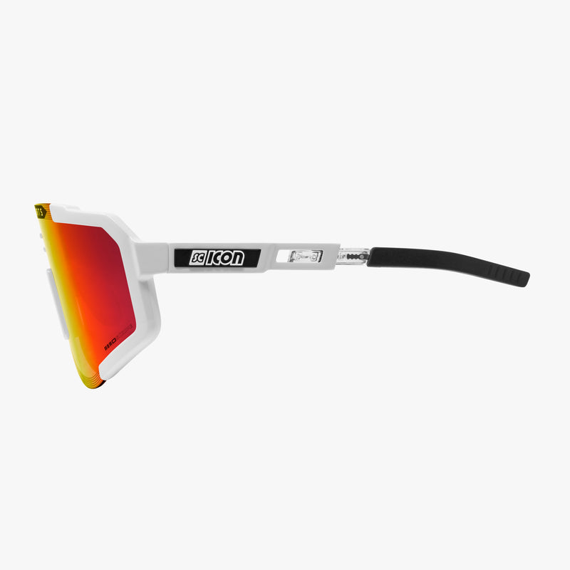Scicon Occhiali Sportivi Aeroscope Bianco/Rosso Spedizione Gratuita