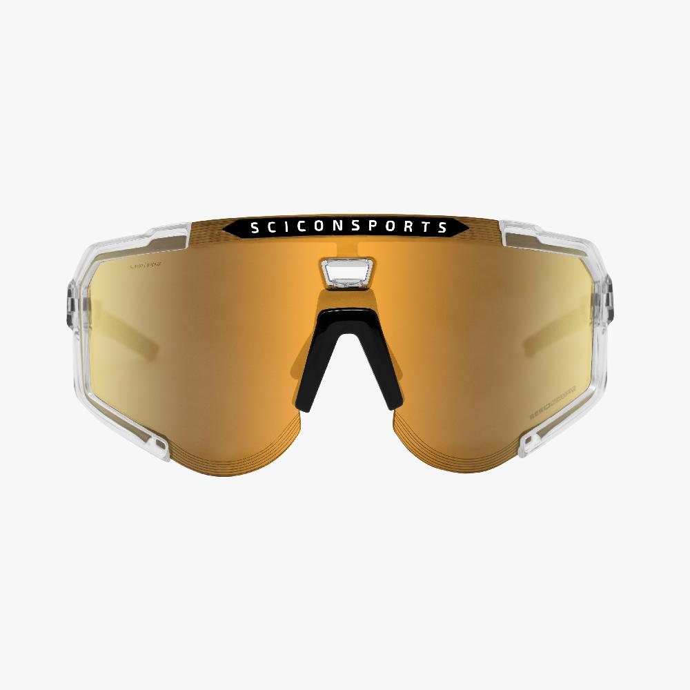 Scicon Occhiali Sportivi Aeroscope Cristallo/Bronzo Soddisfazione Garantita