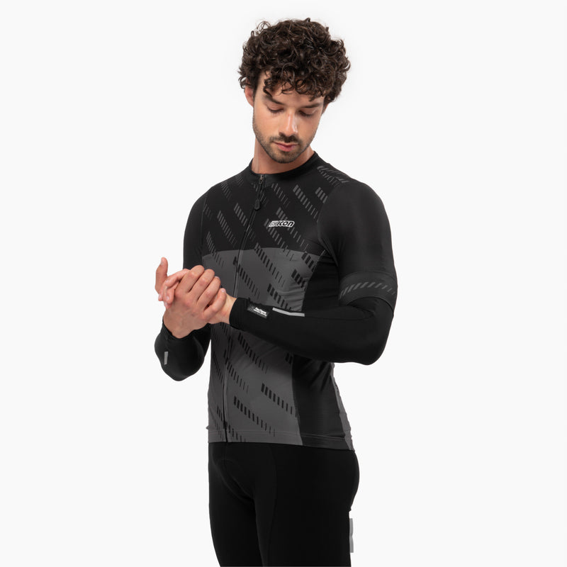 Scicon Manicotti Invernali Unisex Nero Presa