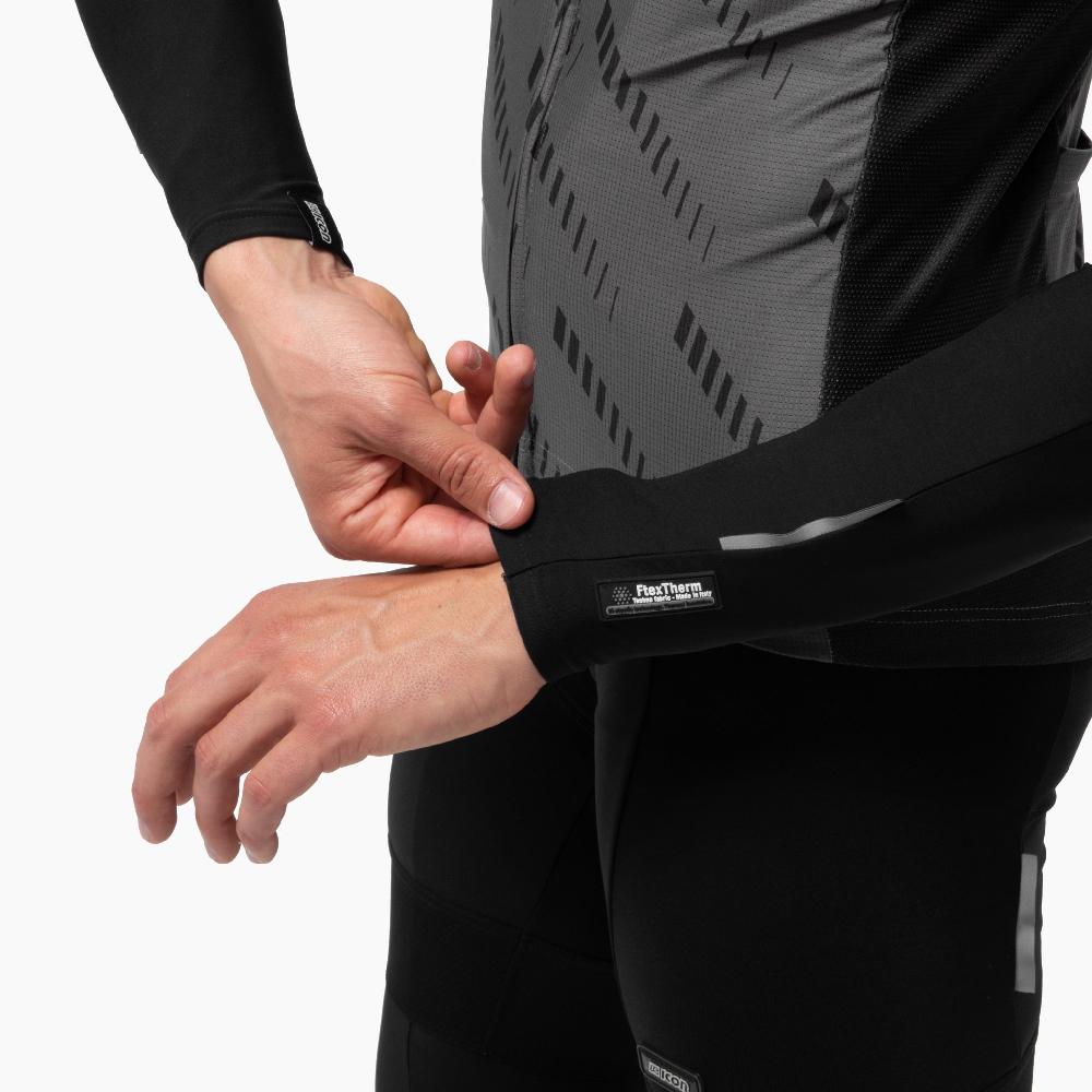 Scicon Manicotti Invernali Unisex Nero Presa