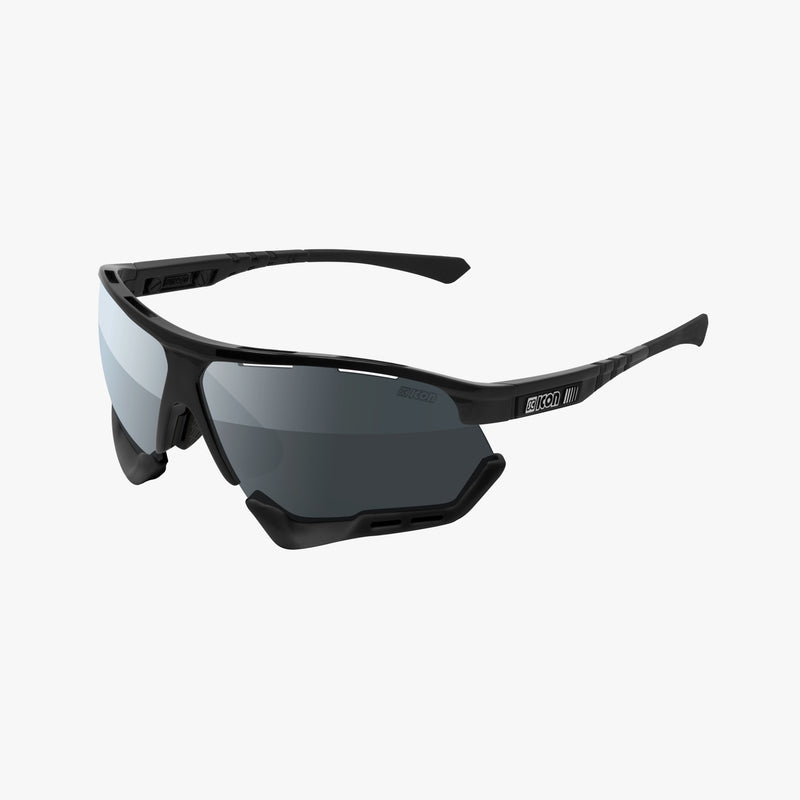 Scicon Aerocomfort SCN-PP XL Occhiali Sportivi Nero/Argento In Vendita