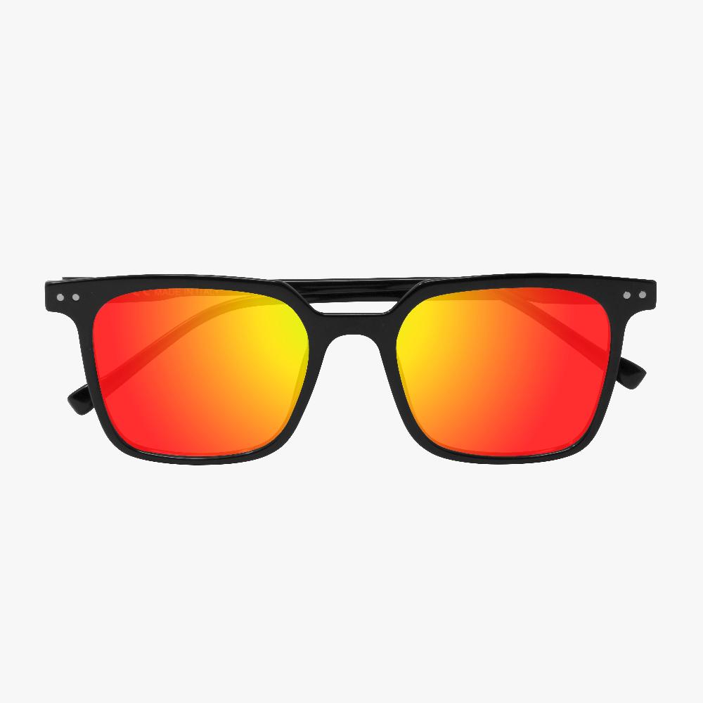 Scicon Occhiali da sole Vertec Neri Lucidi/Lenti Rosse Specchiate Promozione