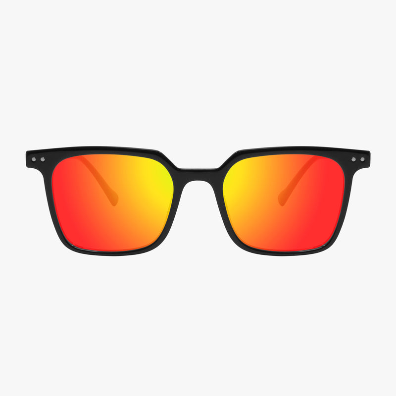 Scicon Occhiali da sole Vertec Neri Lucidi/Lenti Rosse Specchiate Promozione