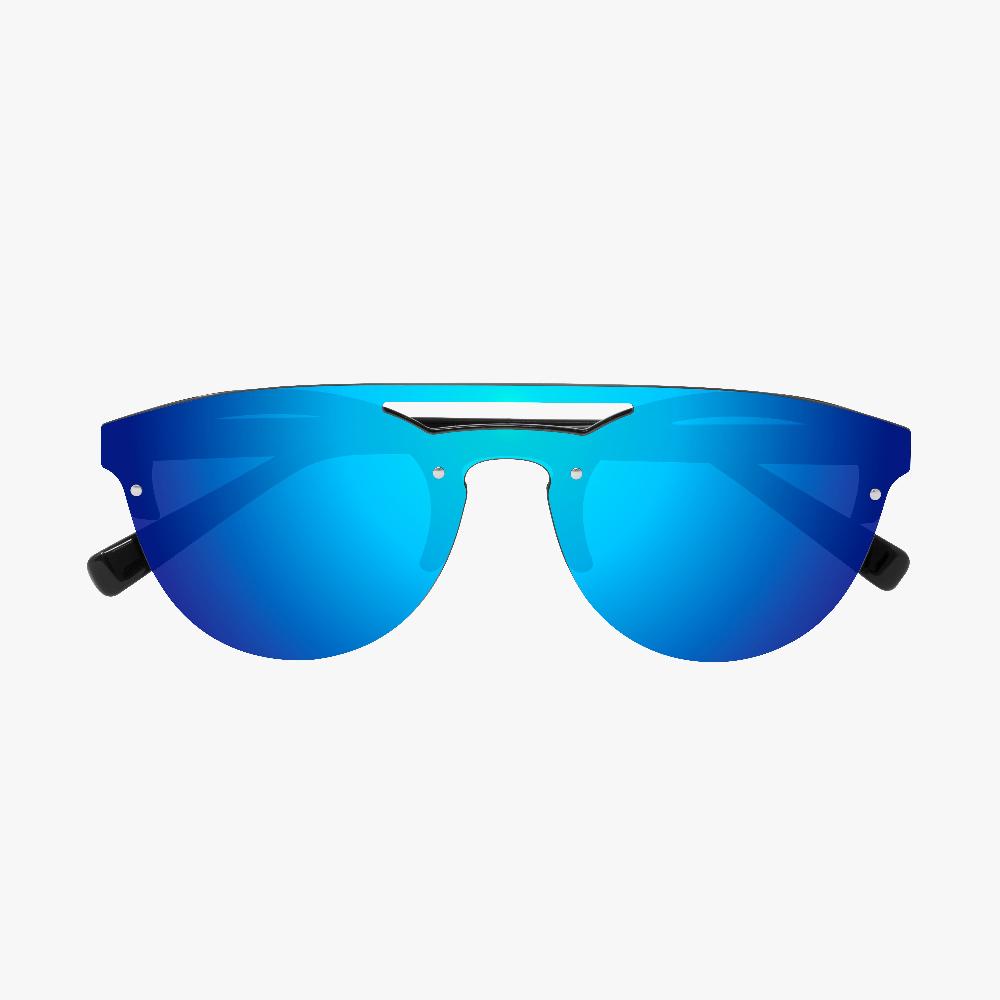 Scicon Occhiali da sole Cover Montatura Nera Lenti Blu Soddisfazione Garantita