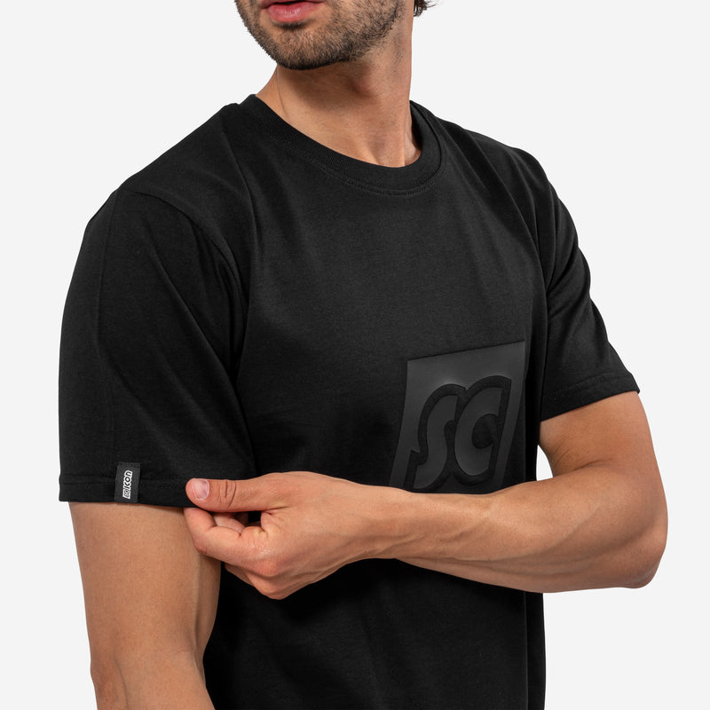 Scicon Maglietta Monogram SC Nera Negozi Online