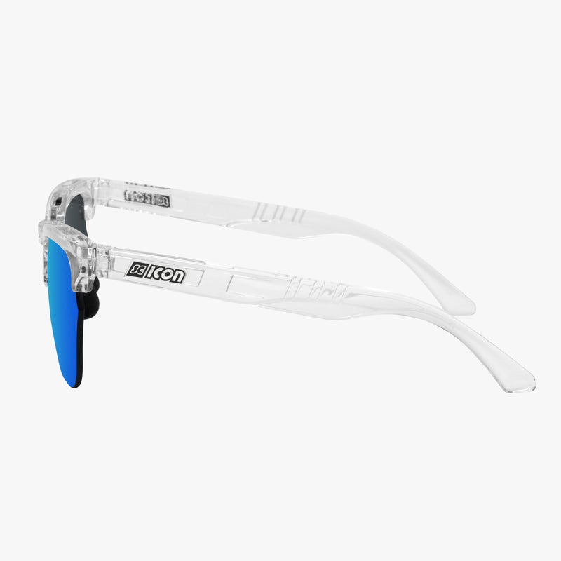 Scicon Occhiali da sole Gravel Cristallo Lenti Blu Specchiate Shopping Online