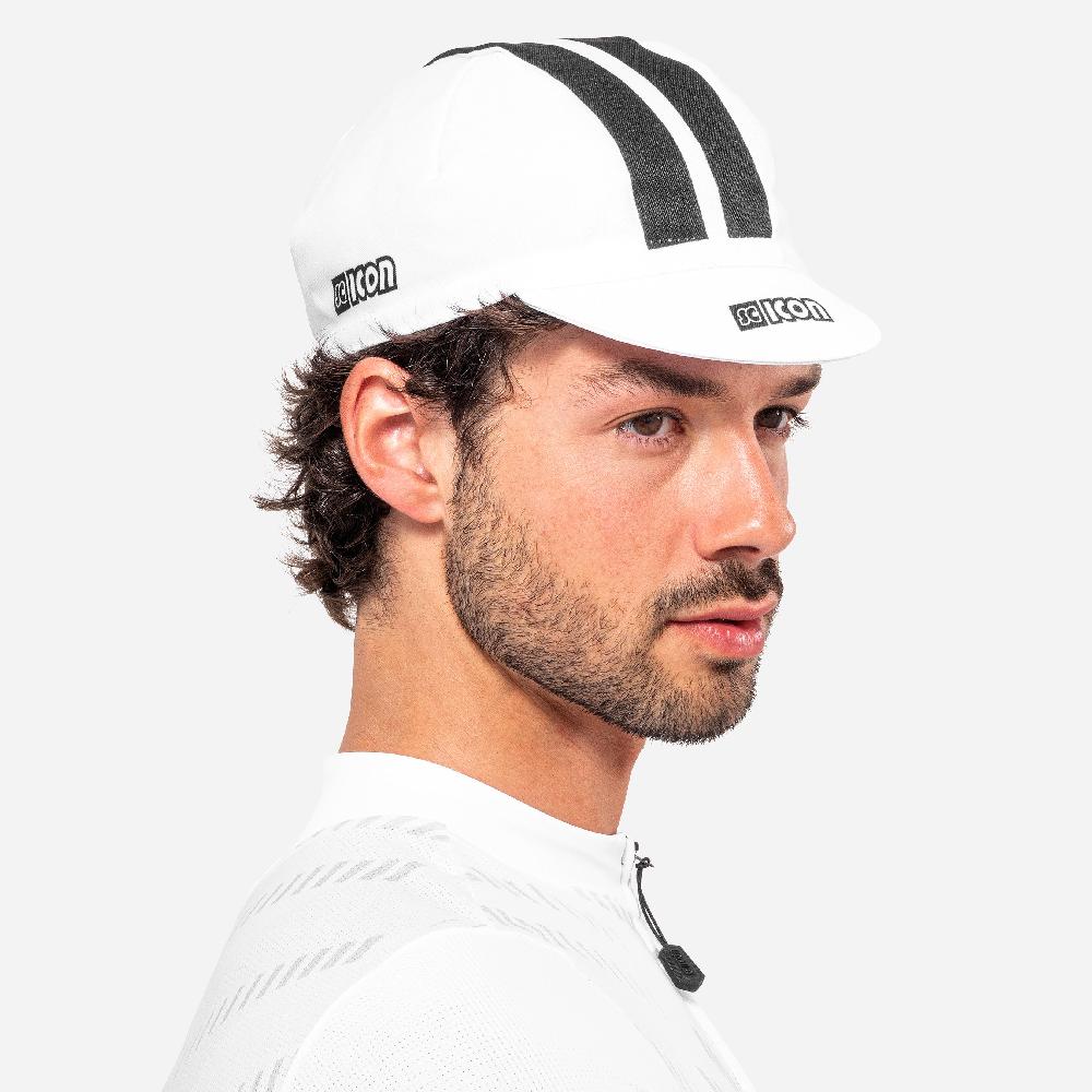 Scicon Cappellino Ciclismo Scicon Sports Bianco Promozione temporanea