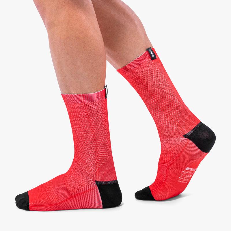 Scicon Calzini Performance Scicon 213 Rosso Outlet