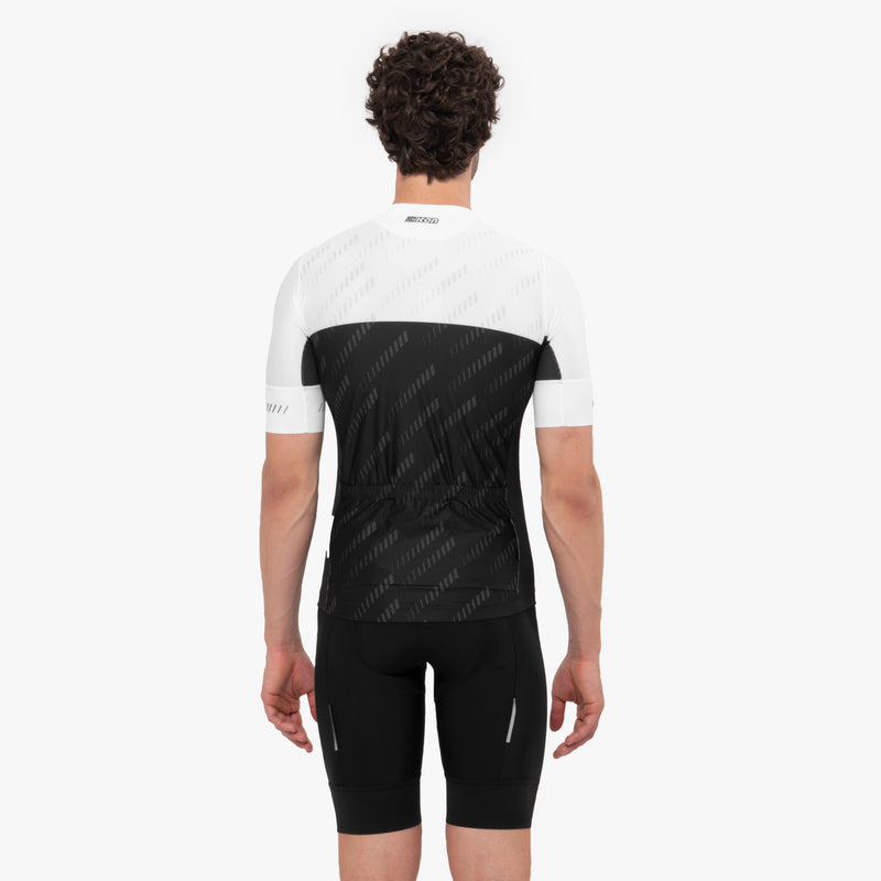Scicon Maglia Ciclismo X-Over Reflex Nera/Bianca Vendite Flash