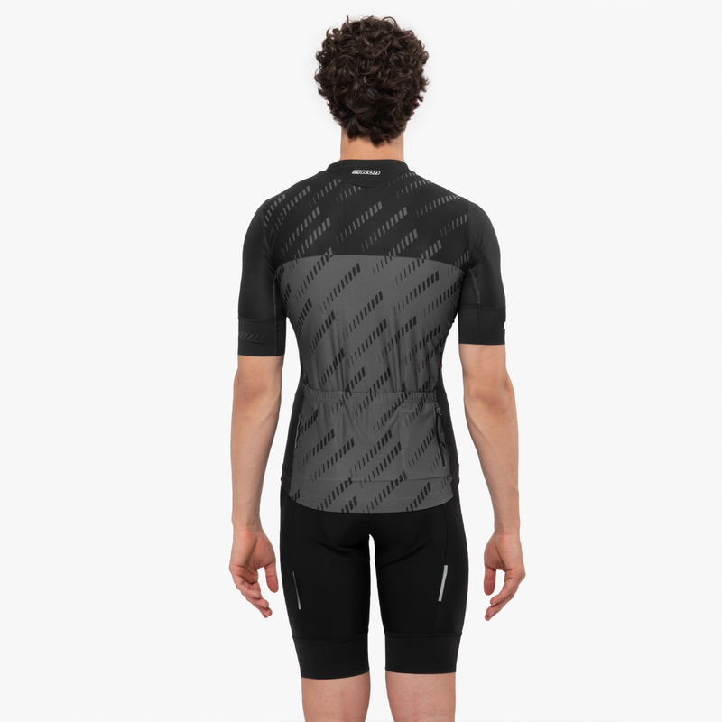 Scicon Maglia Ciclismo X-Over Reflex Nera/Antracite Vendita