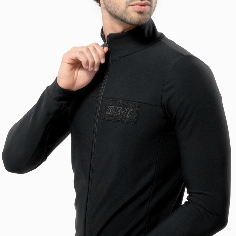 Scicon Maglia Autunnale Maniche Lunghe Nera Soddisfazione Garantita