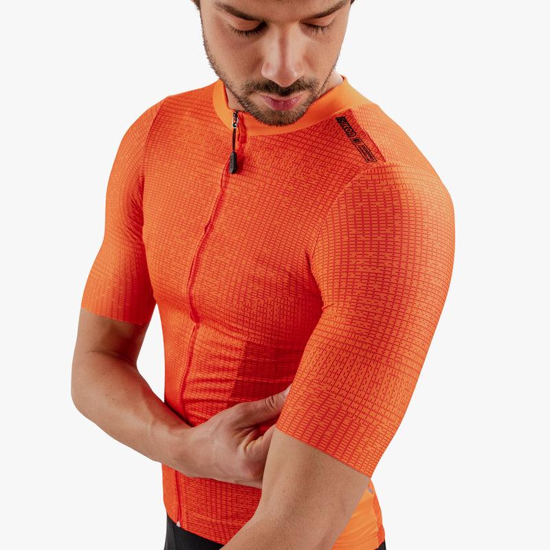 Scicon Maglia Ciclismo 9.5- X-Over Arancione Qualità Garantita