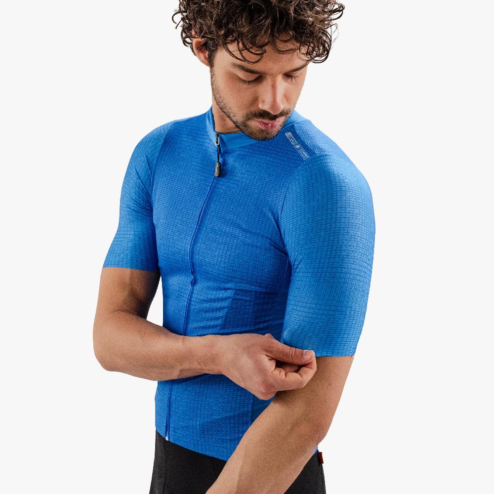 Scicon Maglia Ciclismo 9.5- X-Over Ciano Promozione Limitata