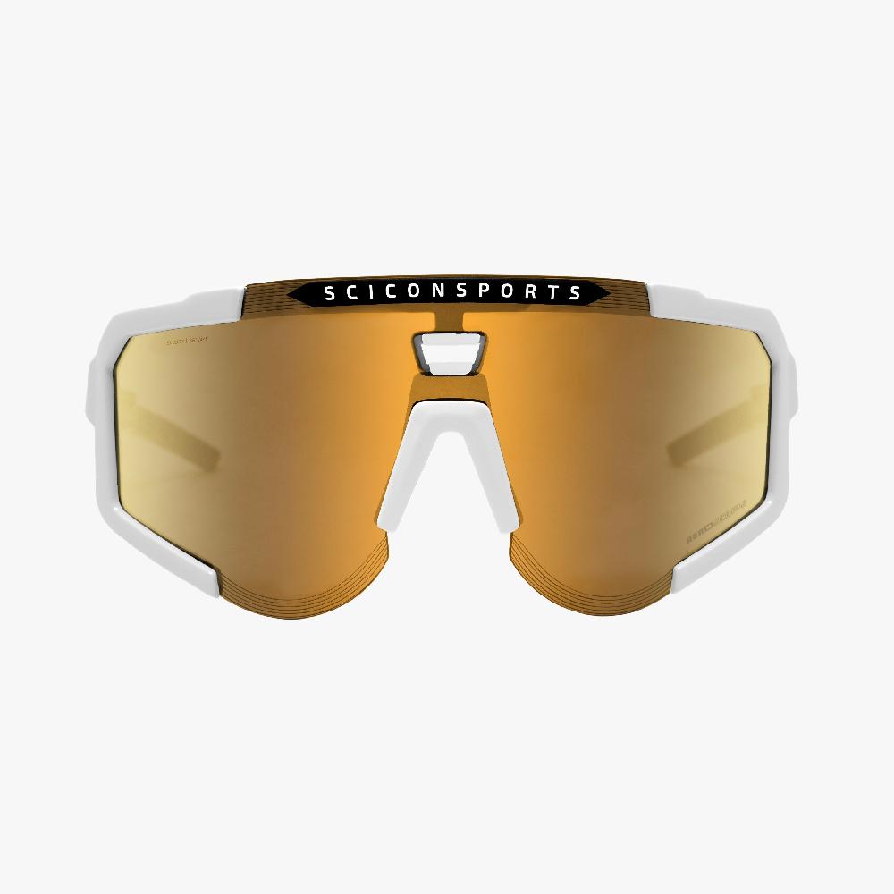 Scicon Occhiali Sportivi Aeroscope Bianco/Bronzo Offerta