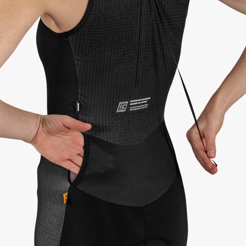 Scicon Body smanicato da Triathlon da donna Nero 2025