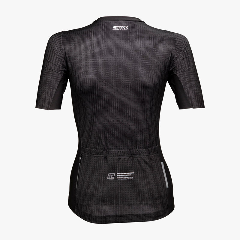 Scicon Maglia Ciclismo Donna 9.5- X-Over Nera Italia