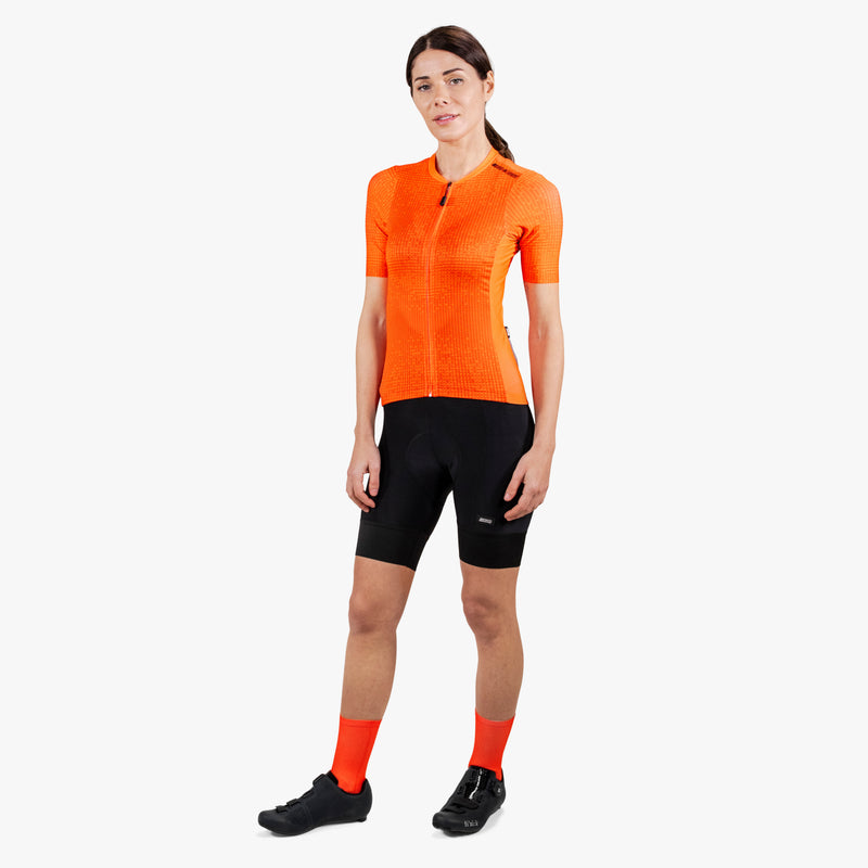 Scicon Maglia Ciclismo Donna 9.5- X-Over Arancione 2025