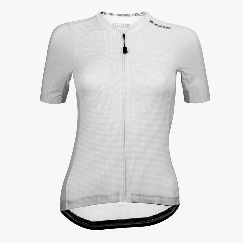 Scicon Maglia Ciclismo Donna 9.5- X-Over Bianca Nuovo