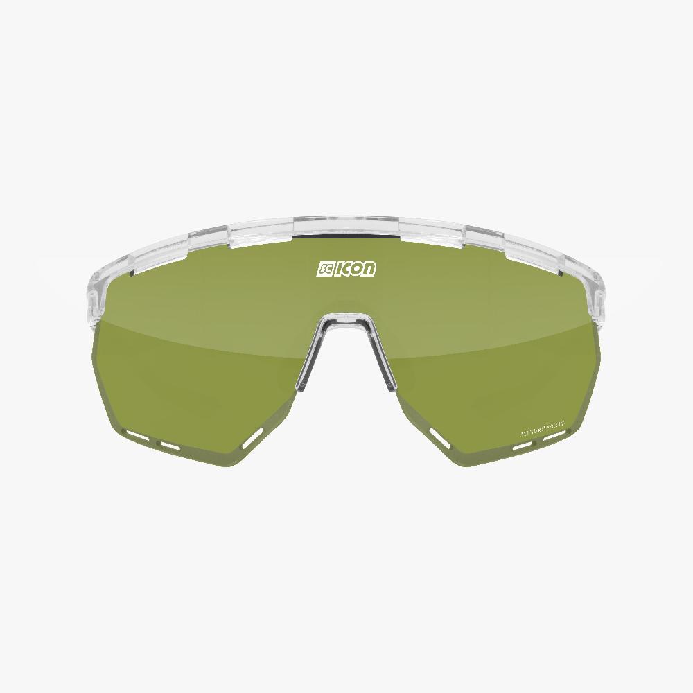Scicon Occhiali Sportivi Aerowing Cristallo/Verde Negozi Online