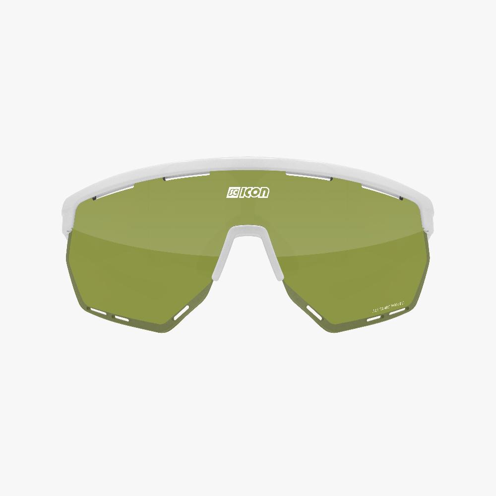 Scicon Occhiali Sportivi Aerowing Bianco/Verde Acquista Ora