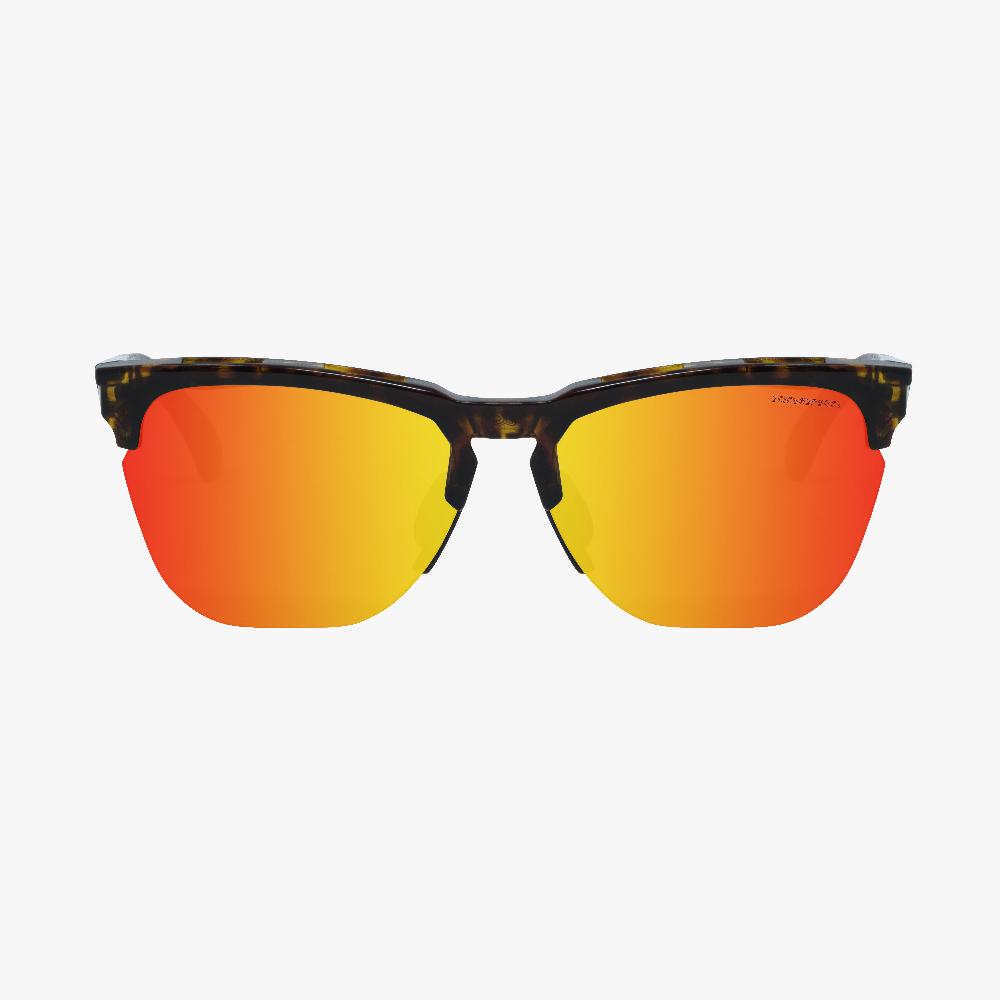 Scicon Occhiali da sole Gravel Tartarugati/Lenti Rosse Specchiate Vendite Flash