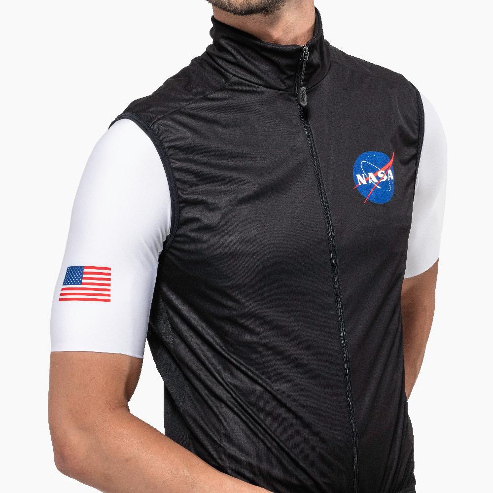 Scicon Gilet Antivento Space Agency01 Nero Italia